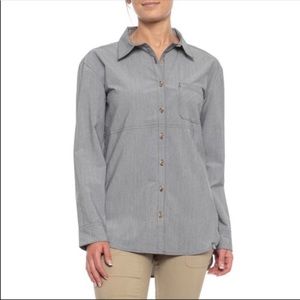 The NORTH FACE L/S Mountain Sport STEVIE Button Up SHIRT size Medium